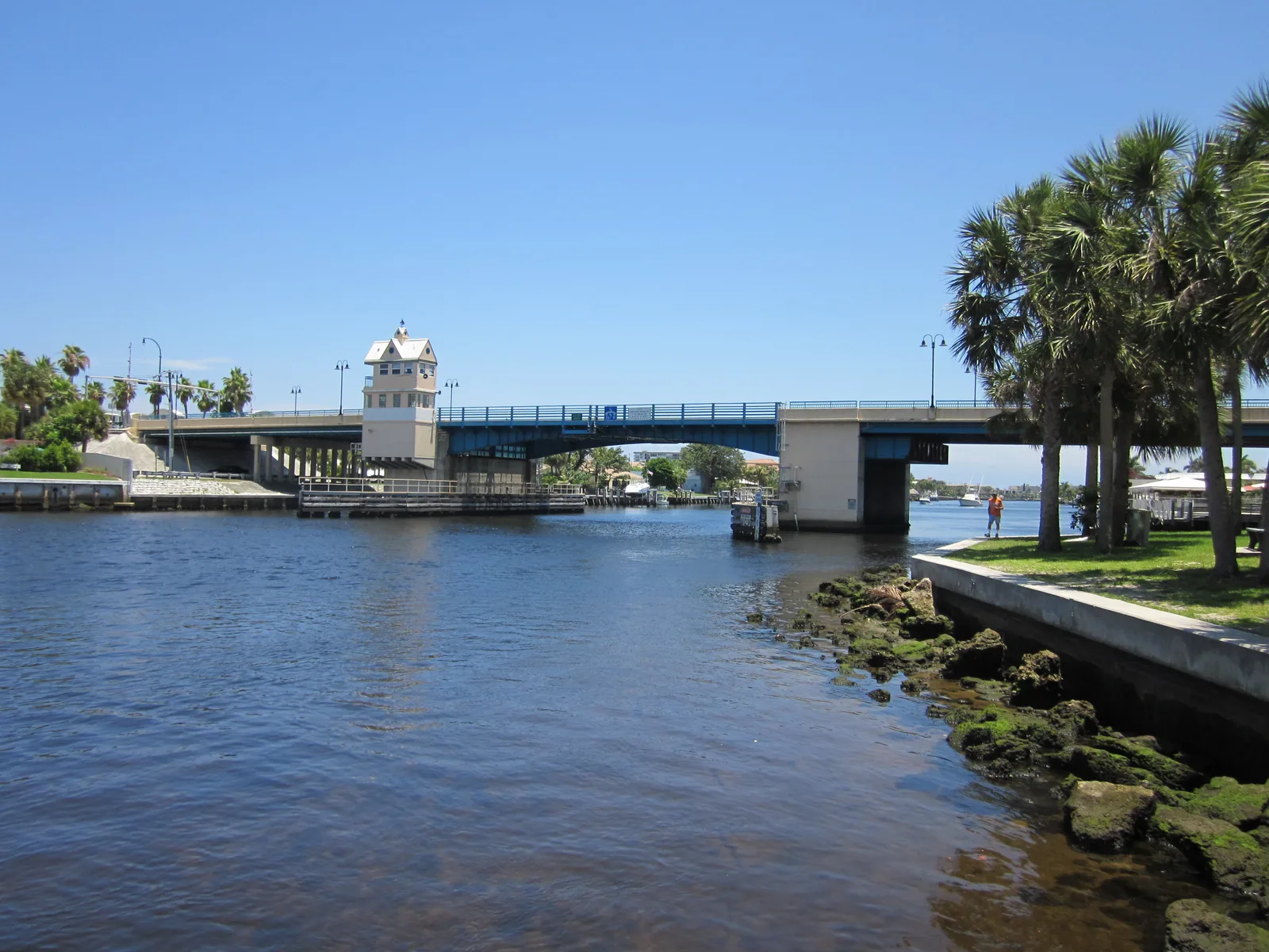 A boat on the St. Johns River near Jacksonville at golden hour